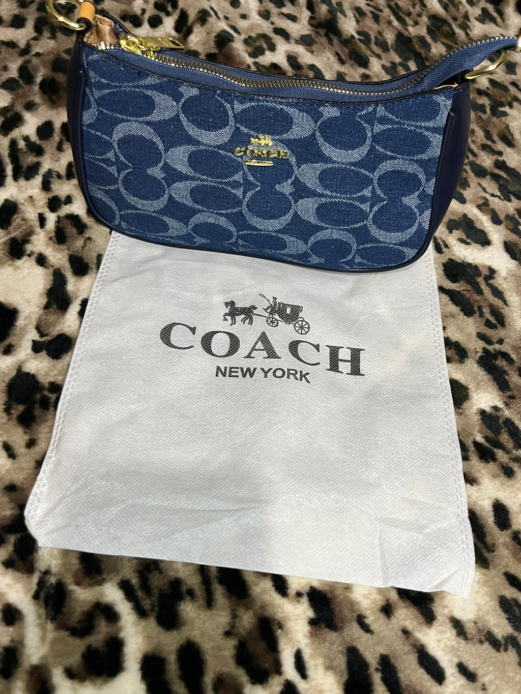 Denim purse